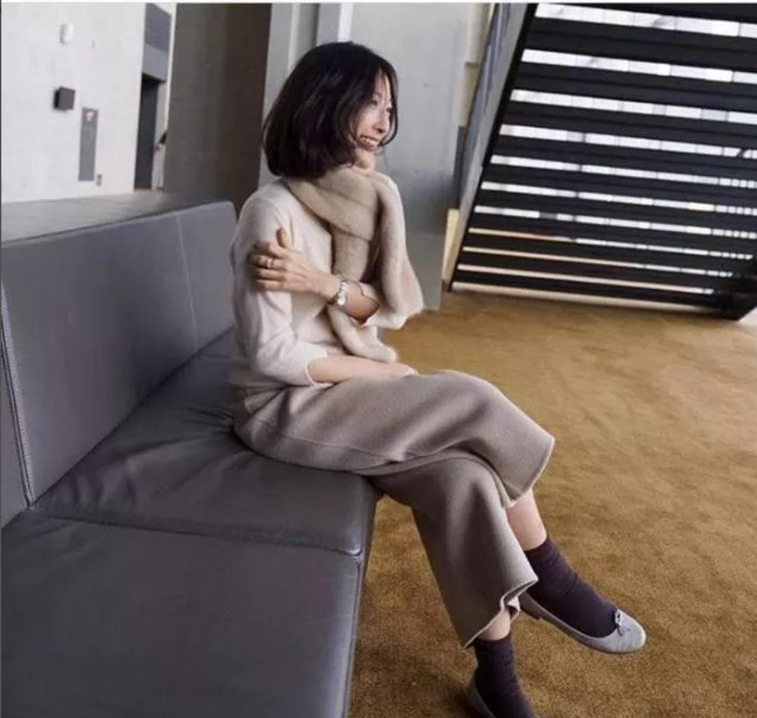 韩国大妈时尚搭配,韩国50岁大妈穿搭