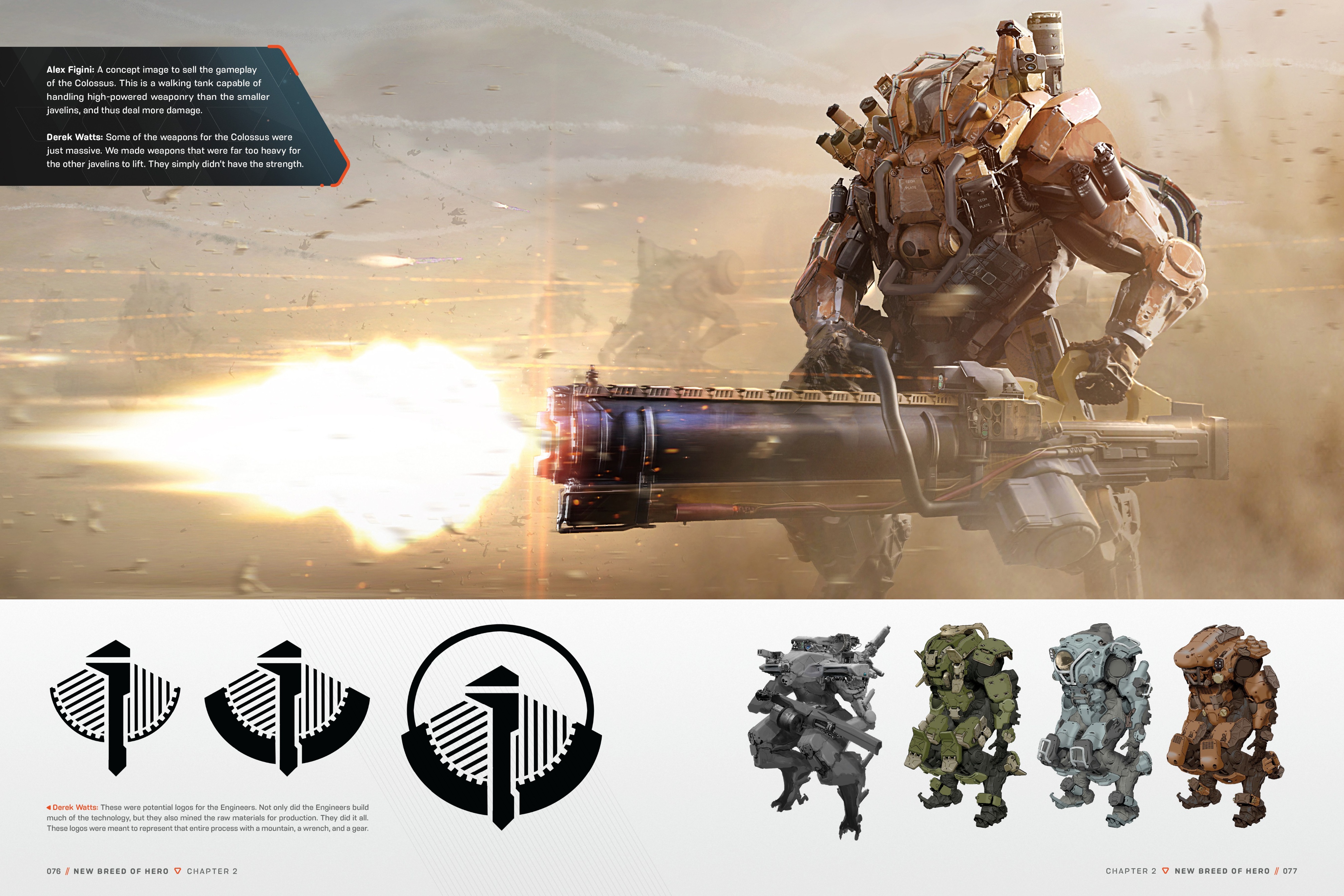 科幻怪与机械战甲的圣歌｜游戏TheArtofAnthem官方艺术设定集