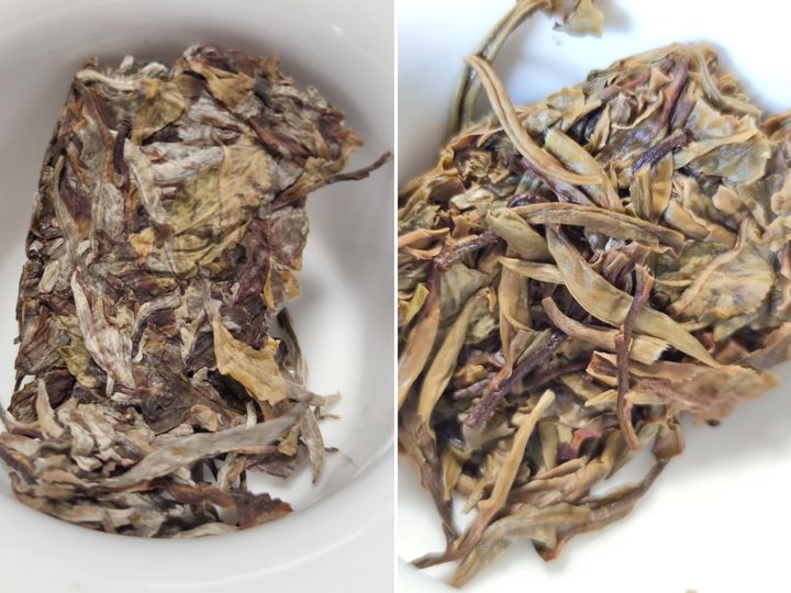 勐库戎氏云白茶,白贡仙老白茶测评