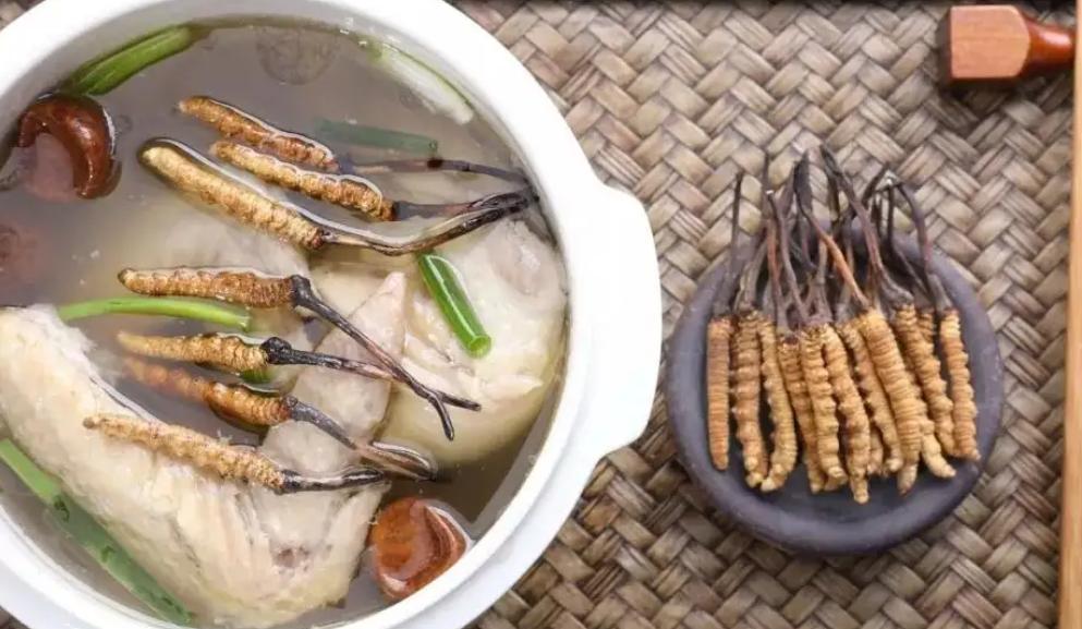 西藏虫草挖了一窝 (青海挖出最大虫草)