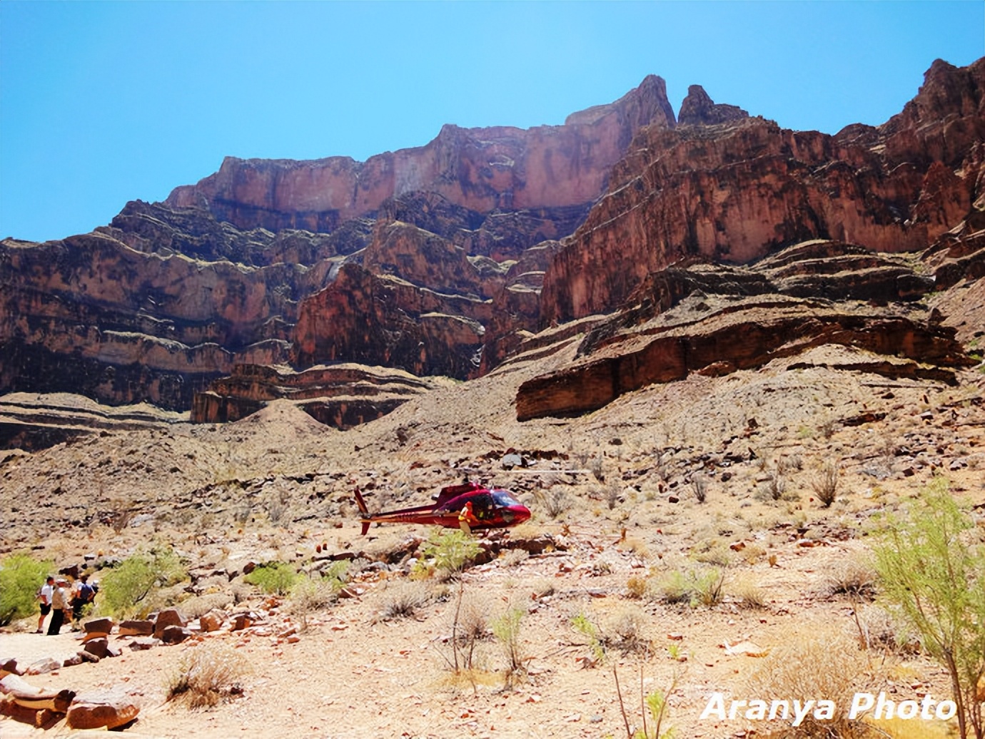 科罗拉多大峡谷飞机航拍,直升飞机体验美国大峡谷