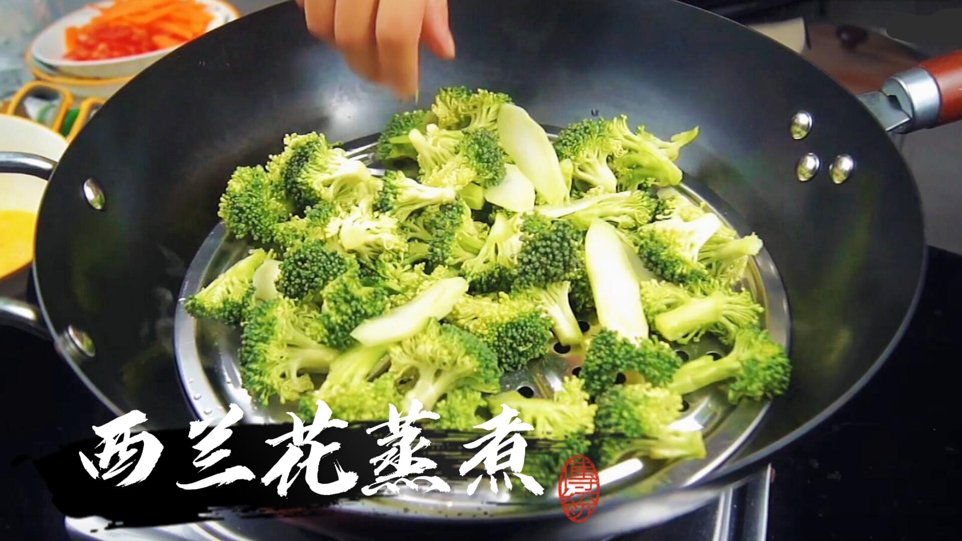 炒西兰花切记别焯水和直接炒,西兰花必须焯水才能炒