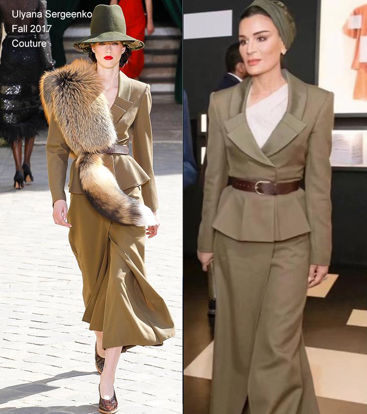 比世界杯还好看的是，卡塔尔太后的高定衣橱爽文人生