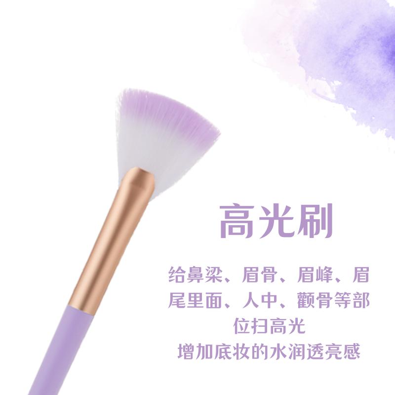 整套新手用的化妆刷教程,新手化妆刷化妆详细教程