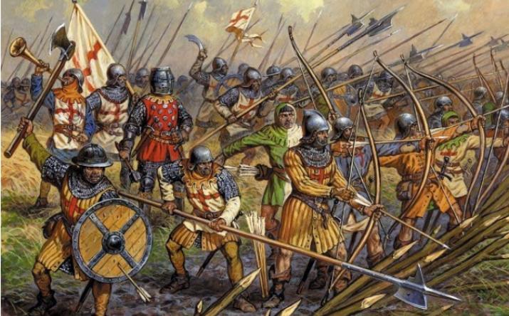 爱德华三世与法国战争,英法百年战争克雷西会战