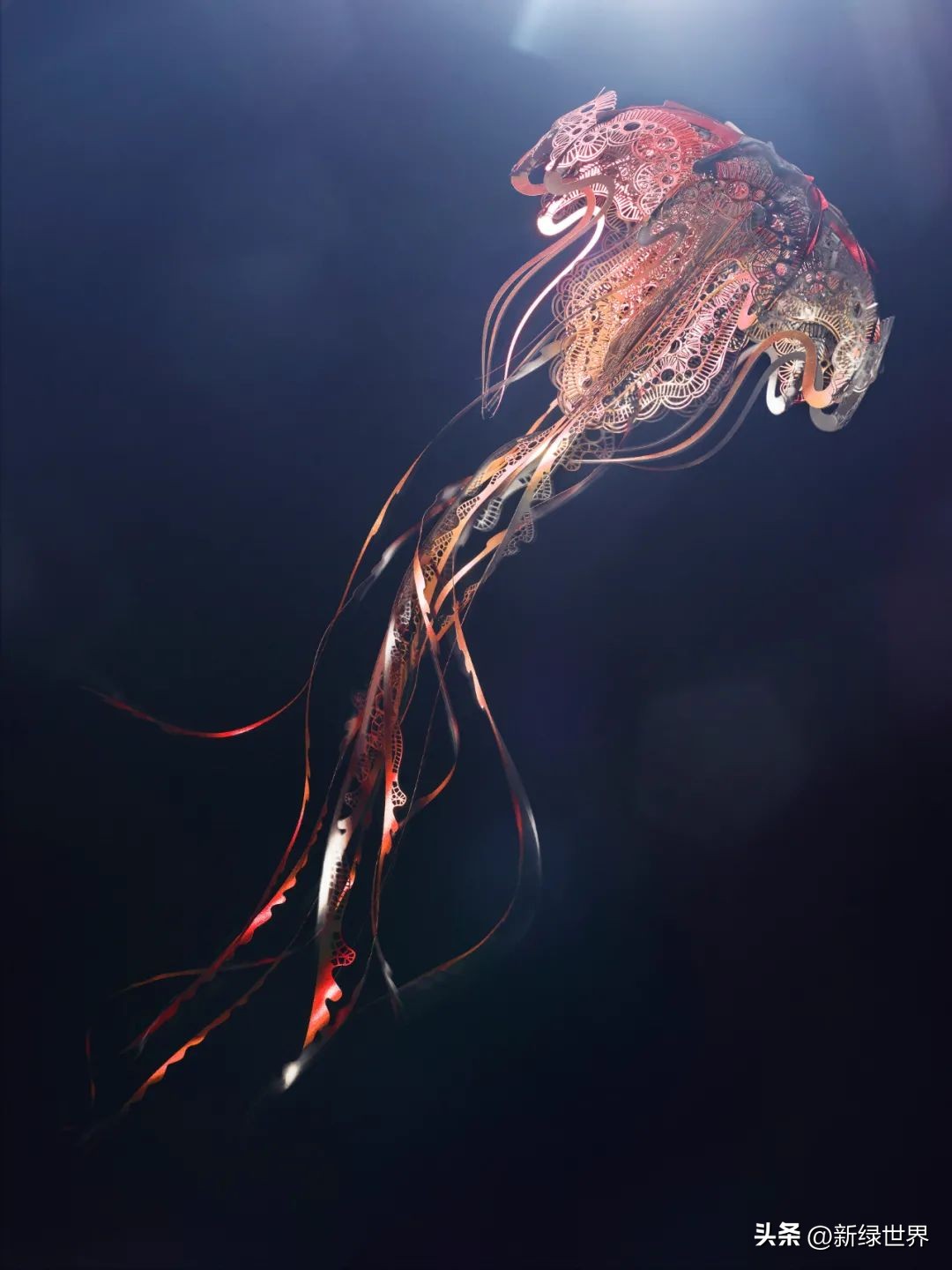 纸艺作品绘画,千变万化的纸艺术作品