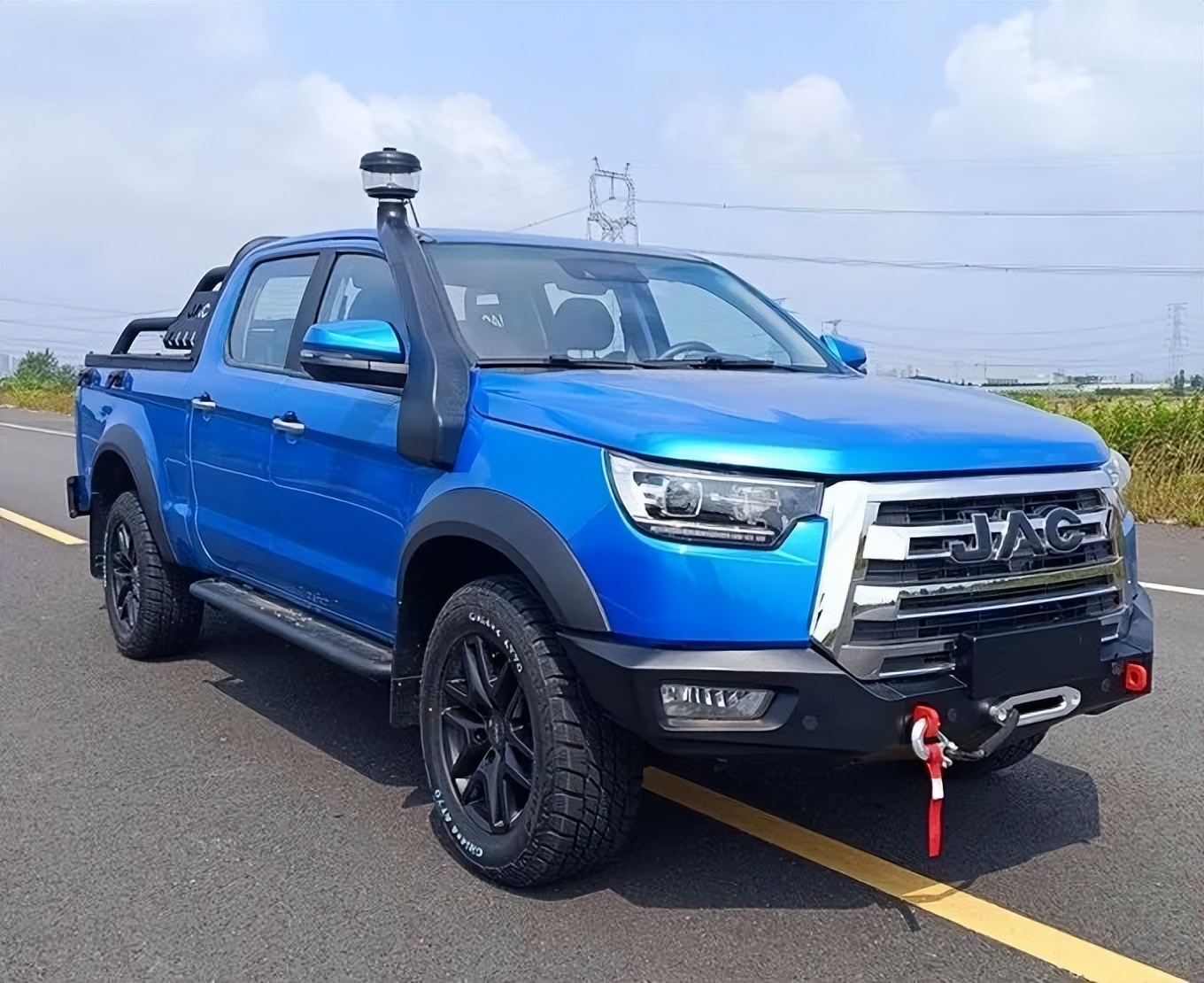 有牵引资质的单排皮卡,新式单排拉货皮卡