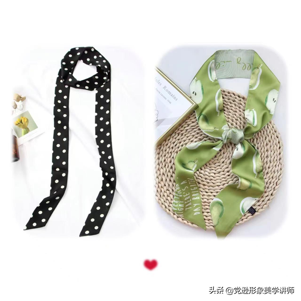 珍珠与丝巾碰撞，不负四月的美