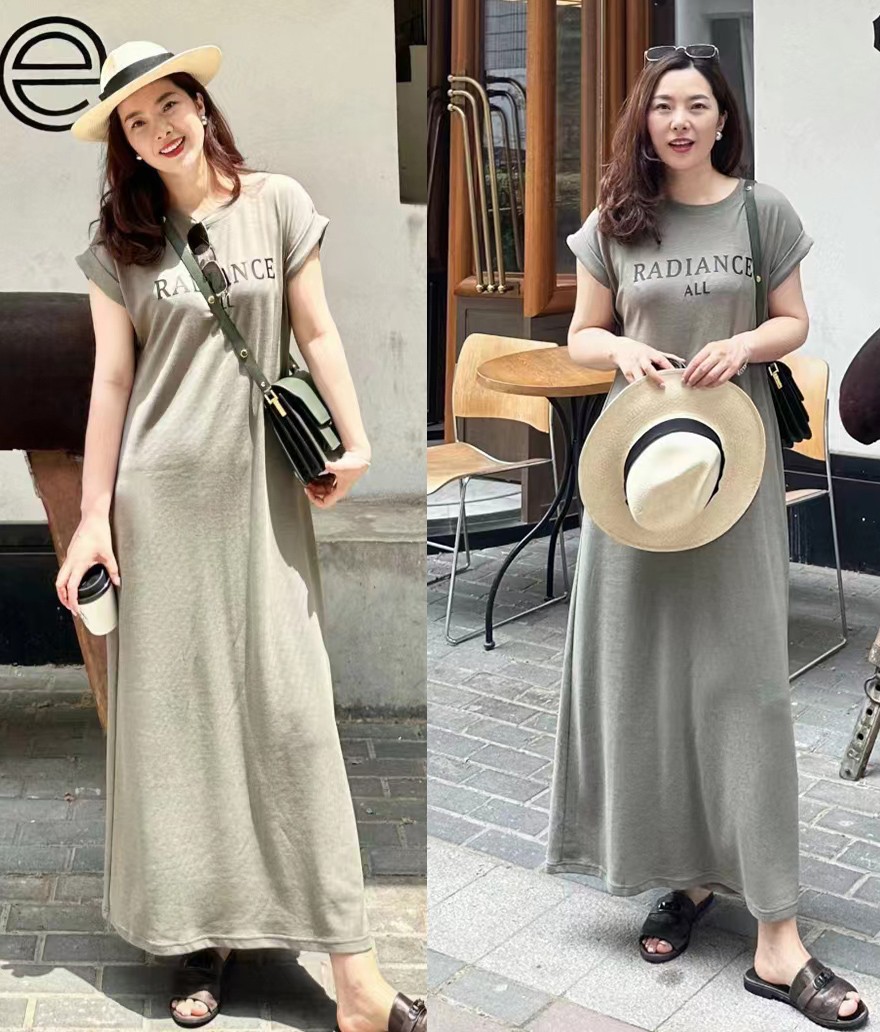 四十岁女人这样穿裙子又减龄时尚,40岁的女生130斤适合穿什么裙子