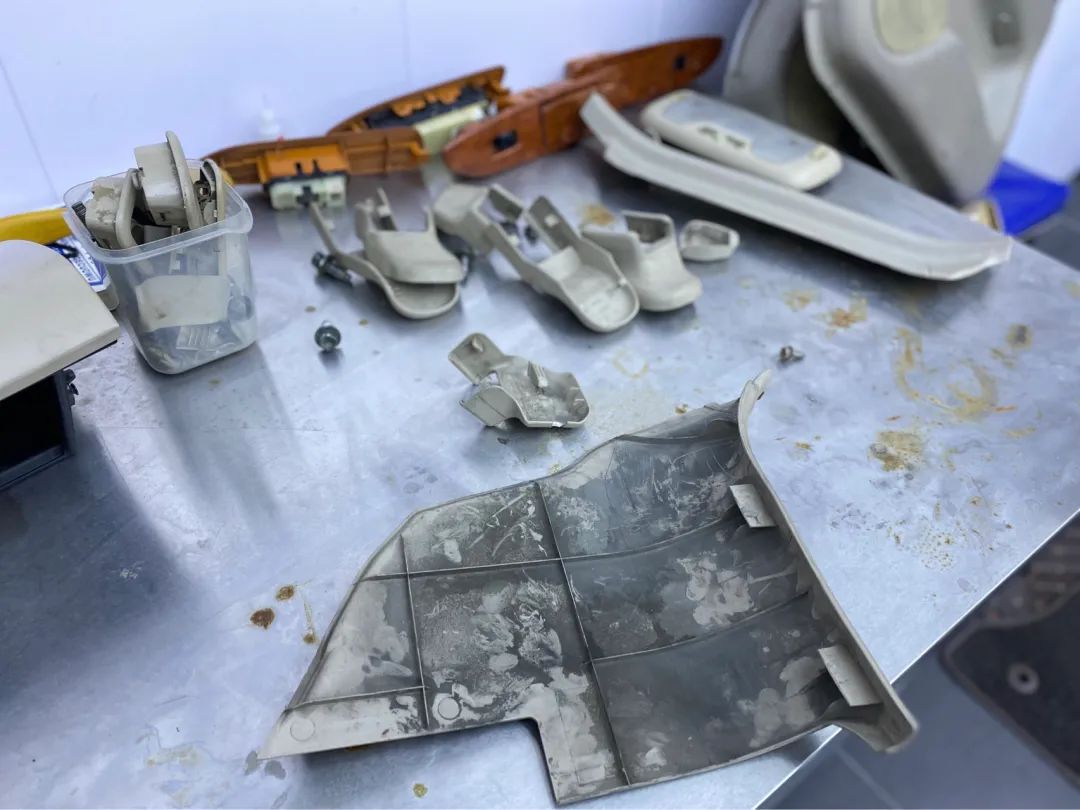 07款lc100翻新全过程,专门修复老车lc100