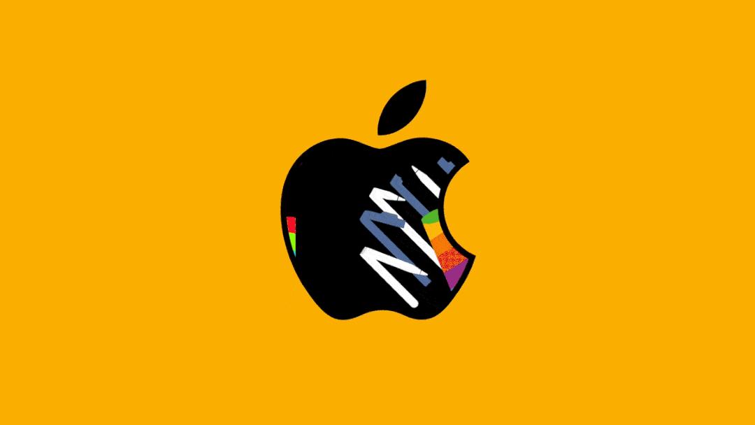 苹果applestorelogo演变史,苹果全球第一家applestore