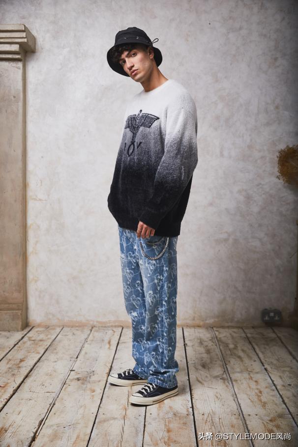 boylondon牛仔外套街头风,boylondon穿出高级感