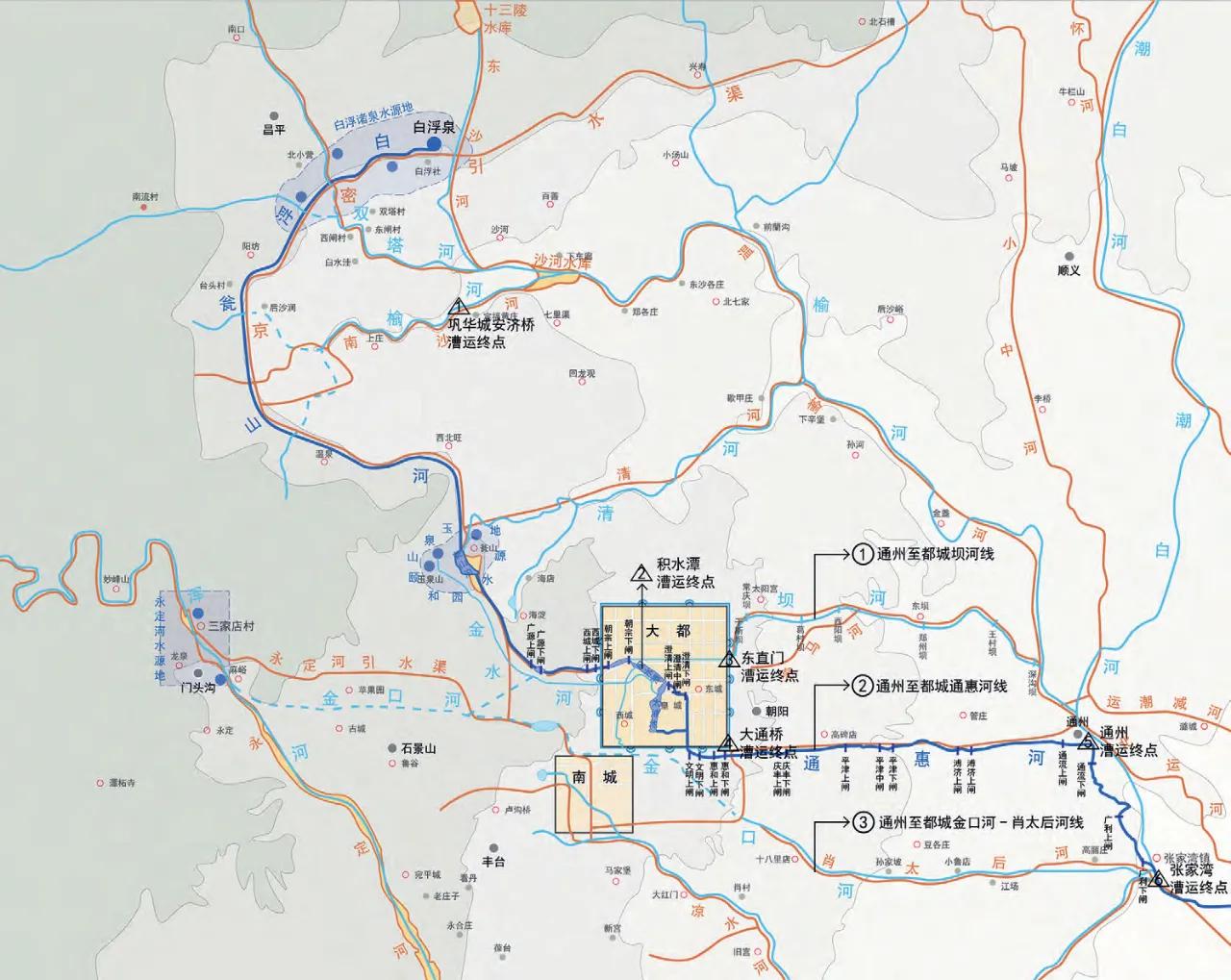 笔游通惠河「9」白浮瓮山河泉水流