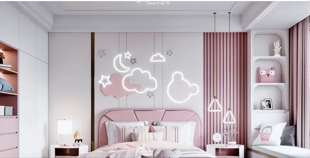 八个平方儿童房怎样装实用美观,儿童房实用省钱设计方案