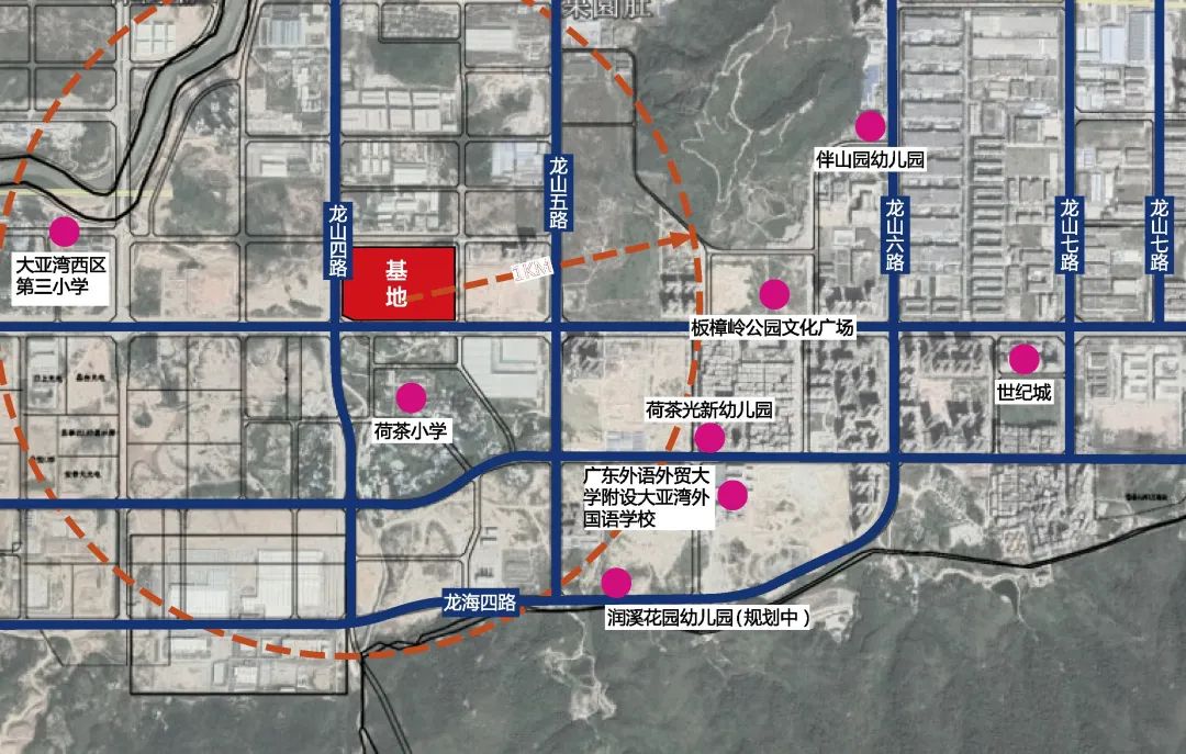 大亚湾敏华工业园,大亚湾规划敏华总部