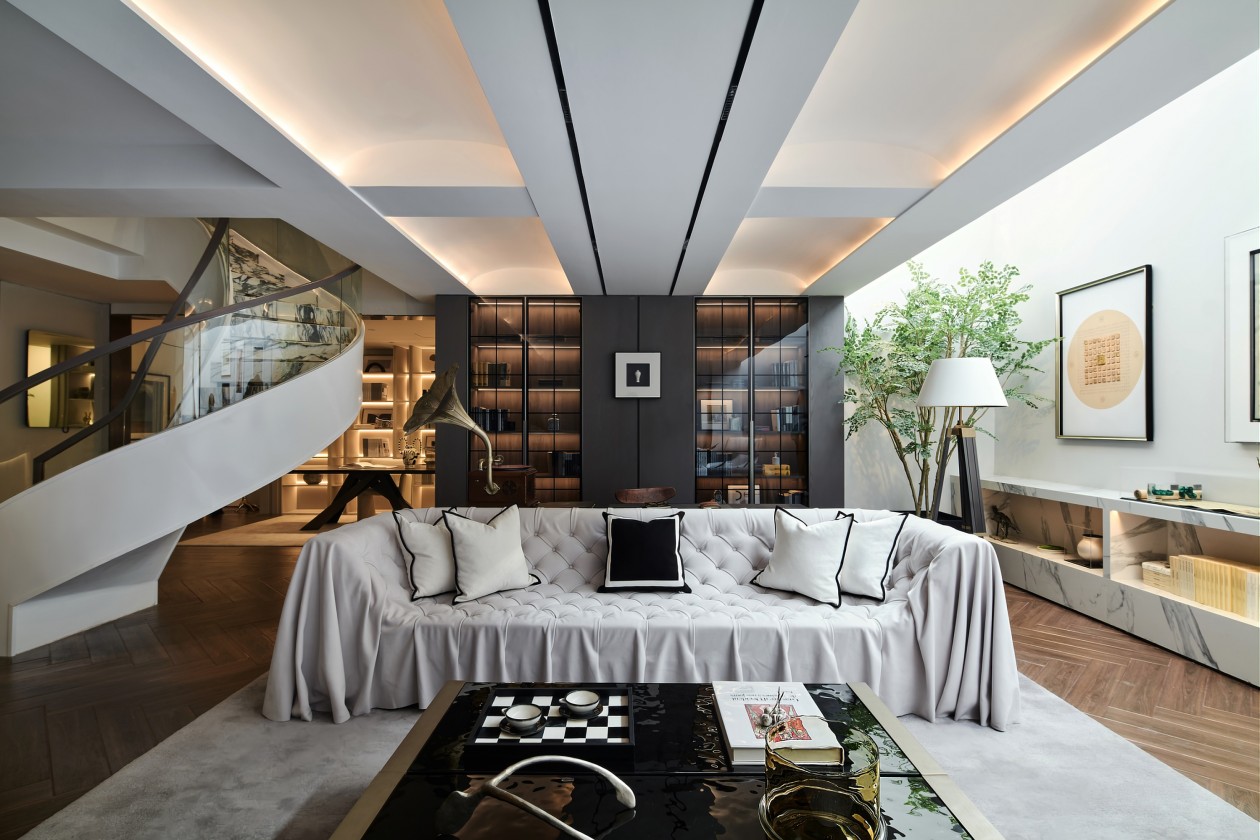 高级楼梯,装修水泥楼梯怎么装出高级感