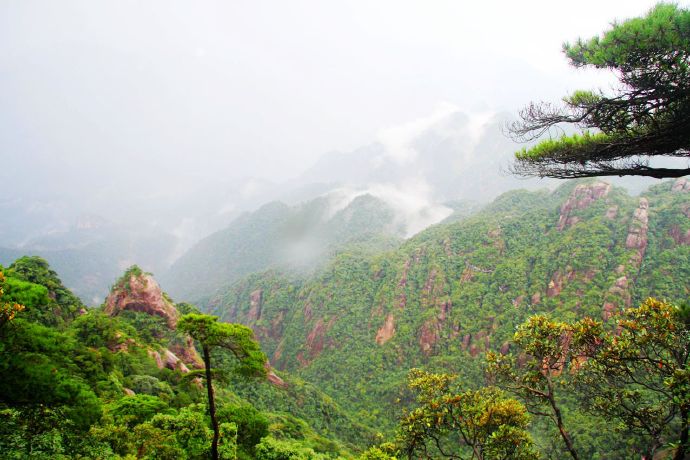 关于三清山的诗句五岳,诗人笔下的三清山