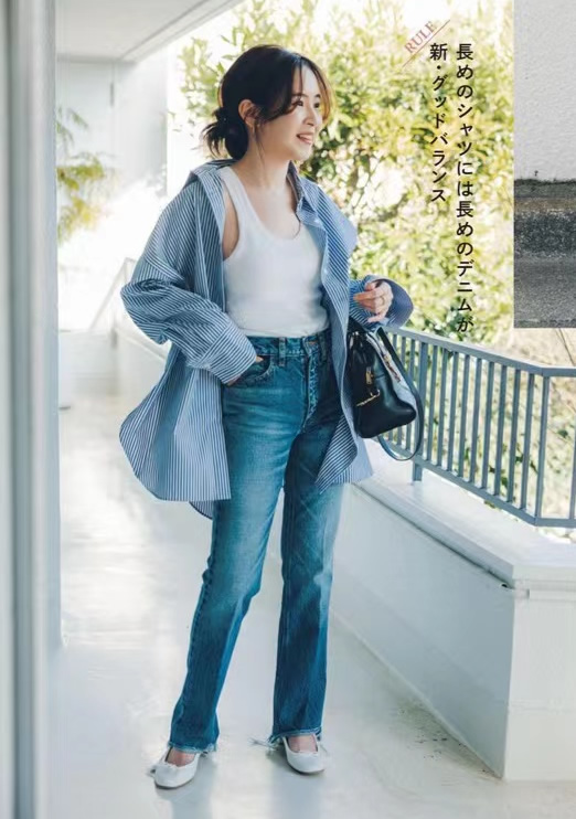 一条牛仔裤解决今夏所有搭配,这才是冬季牛仔裤的穿搭技巧