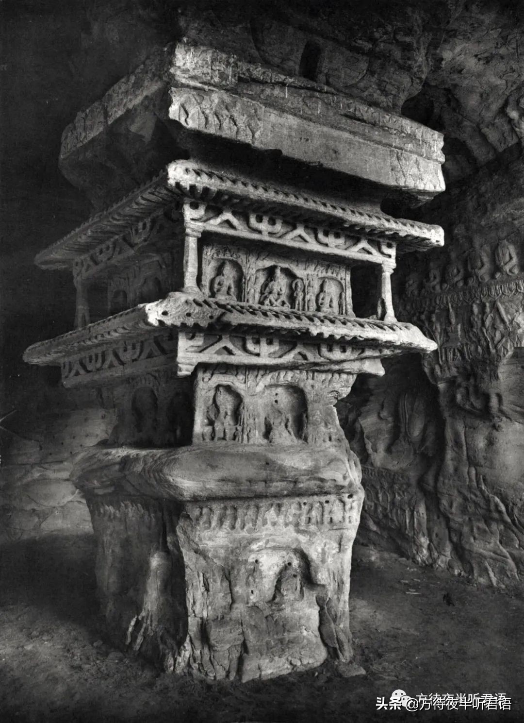 梁思成等|云冈石窟中所表现的北魏建筑