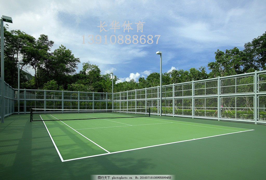 如何才能造一片网球场,标准网球场建设方案