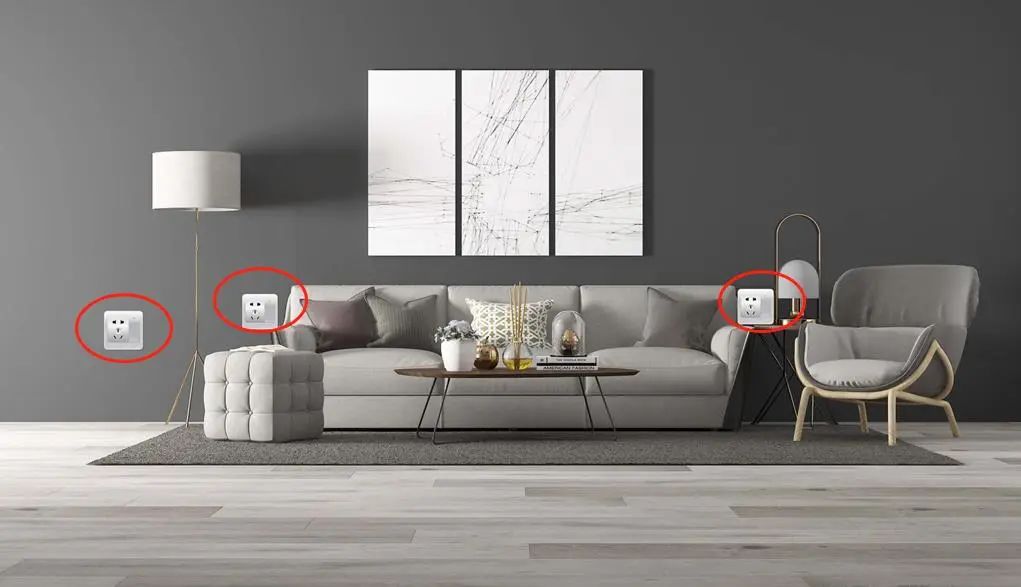 全屋开关插座布局合理尺寸,复式公寓全屋开关插座布局