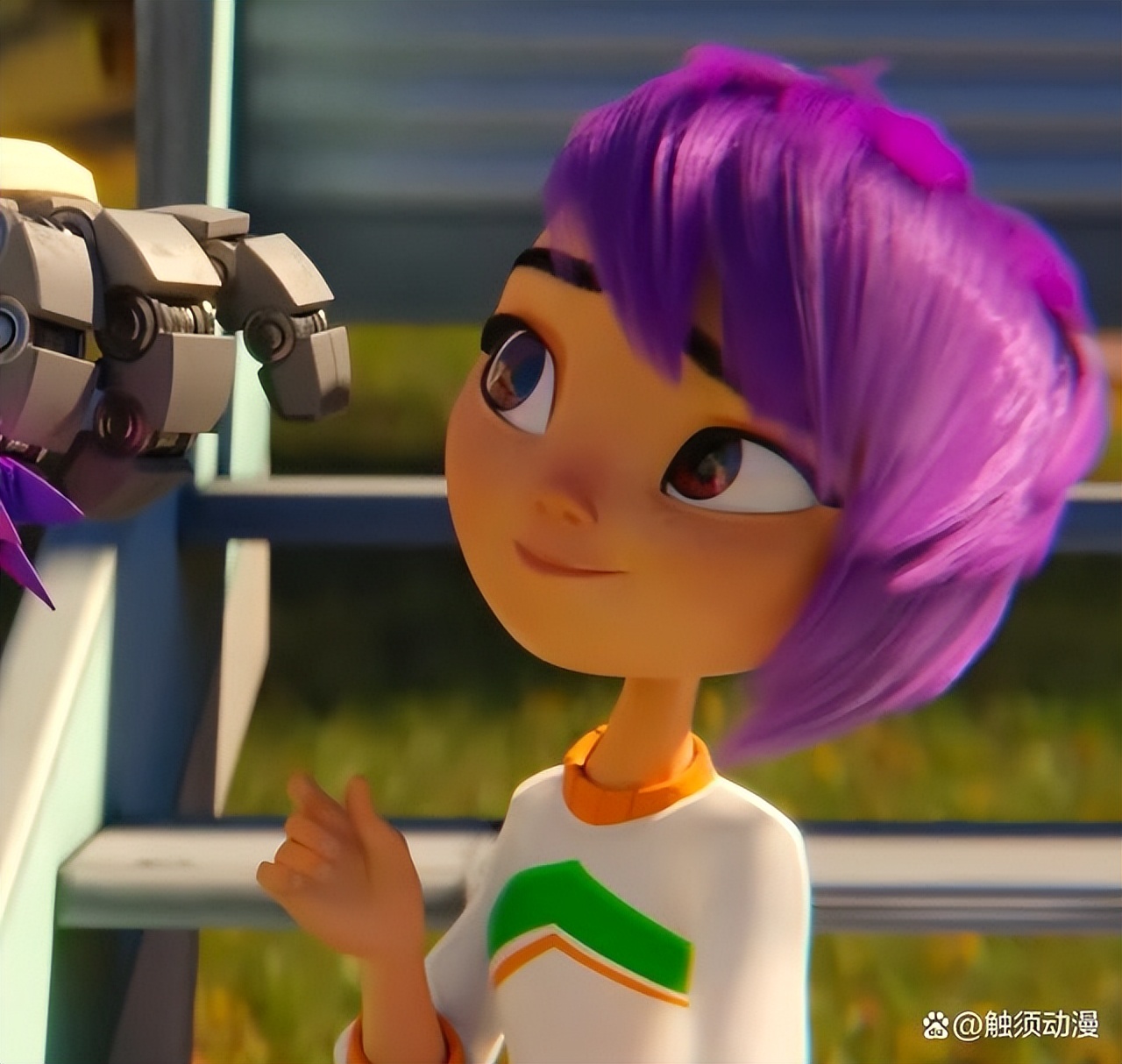 未来机器城动漫剪辑,未来机器城小女孩被欺负