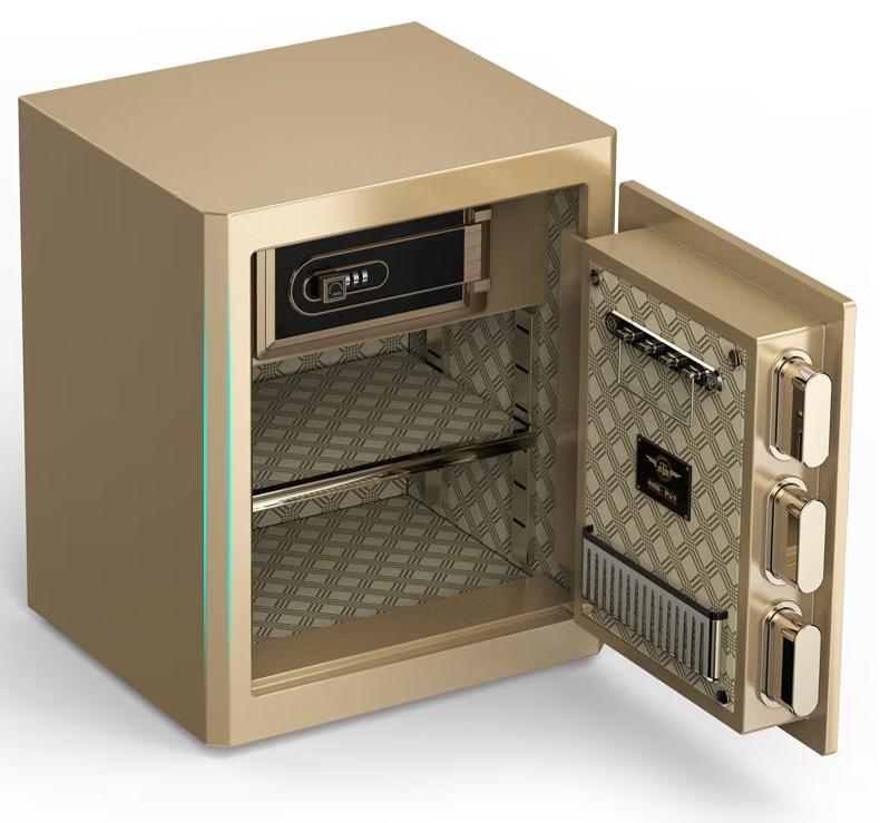 冠捷保险柜没电怎么开锁,保险柜没电了怎么开锁