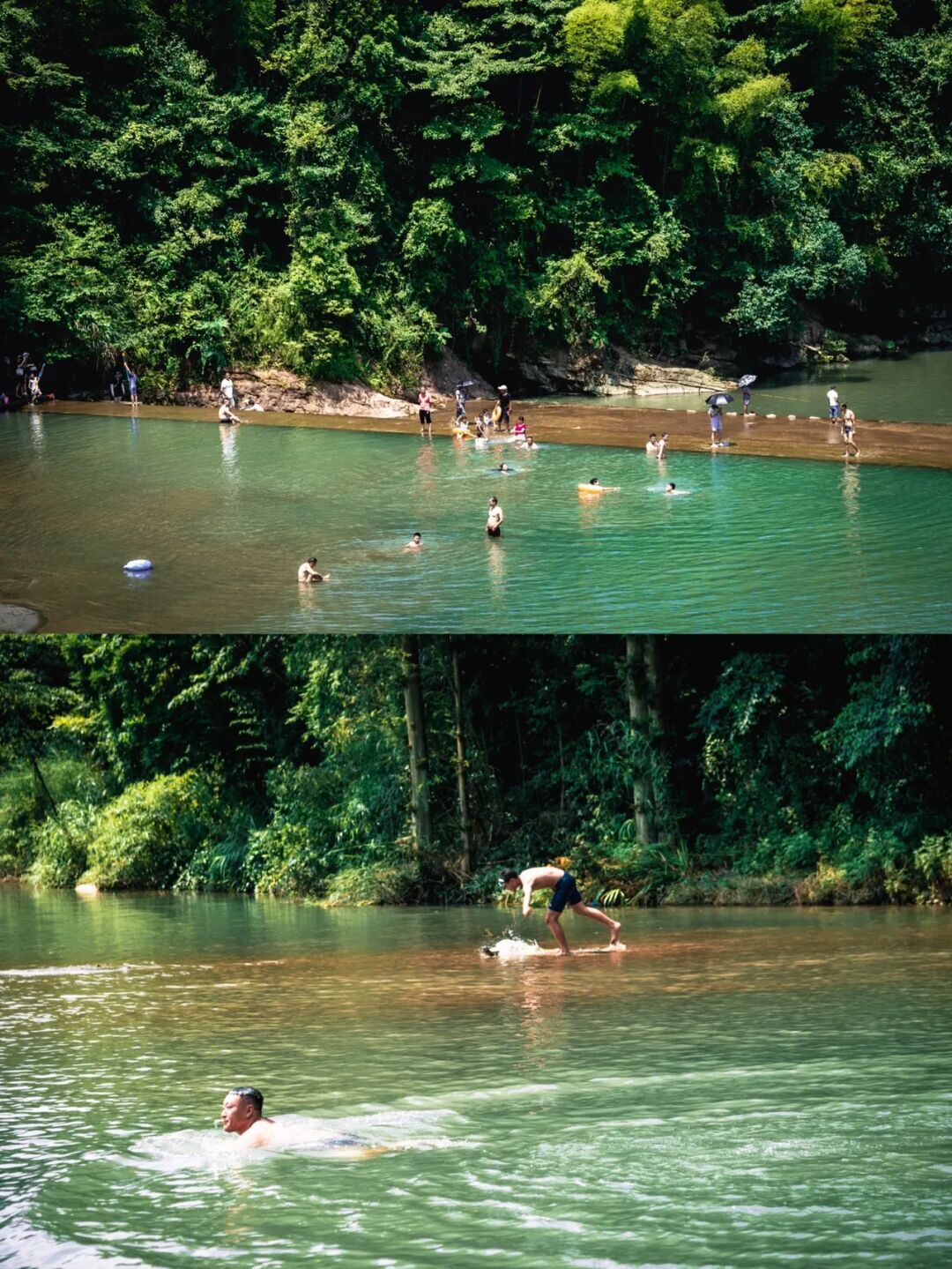 避暑旅游景点看山看水,清凉避暑好去处雪溪洞一日游