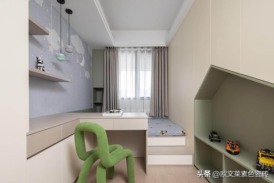 精品案例分享|在138㎡的家，乐启一家四口的「甜酷生活」