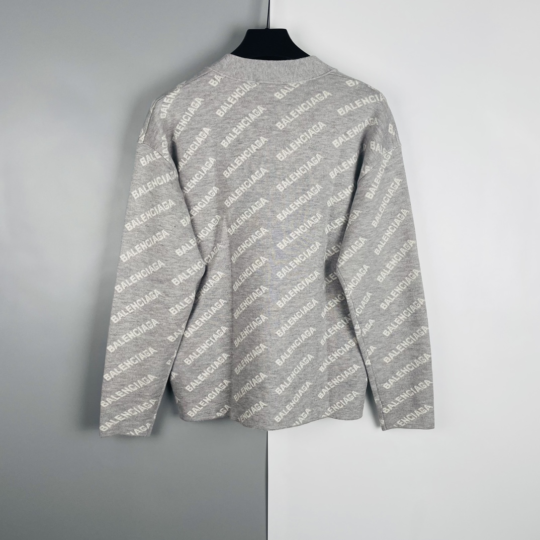 balenciaga巴黎世家字母毛衣开衫,balenciaga巴黎世家track2.0平替