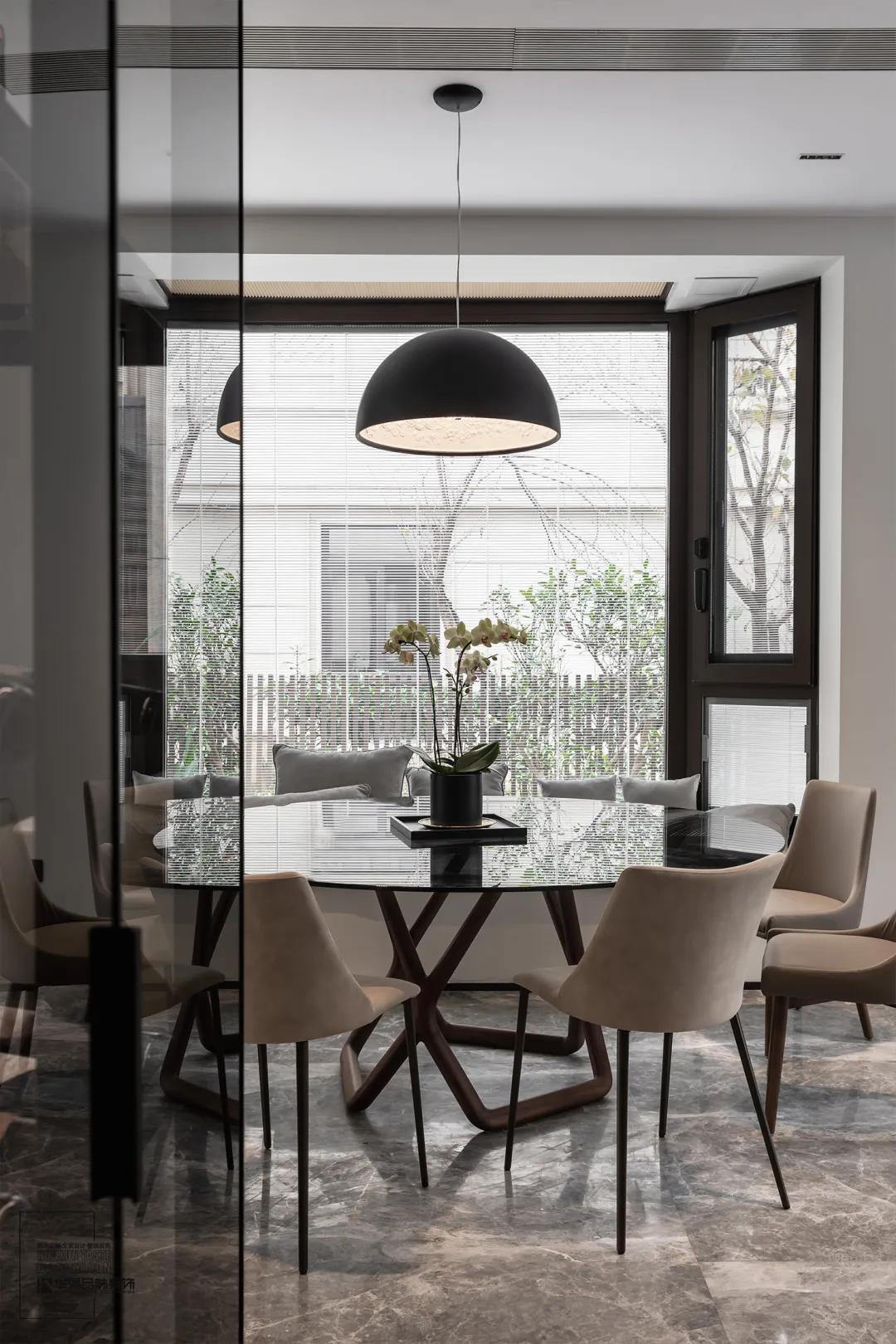 华浔装修中式,华浔现代轻奢别墅