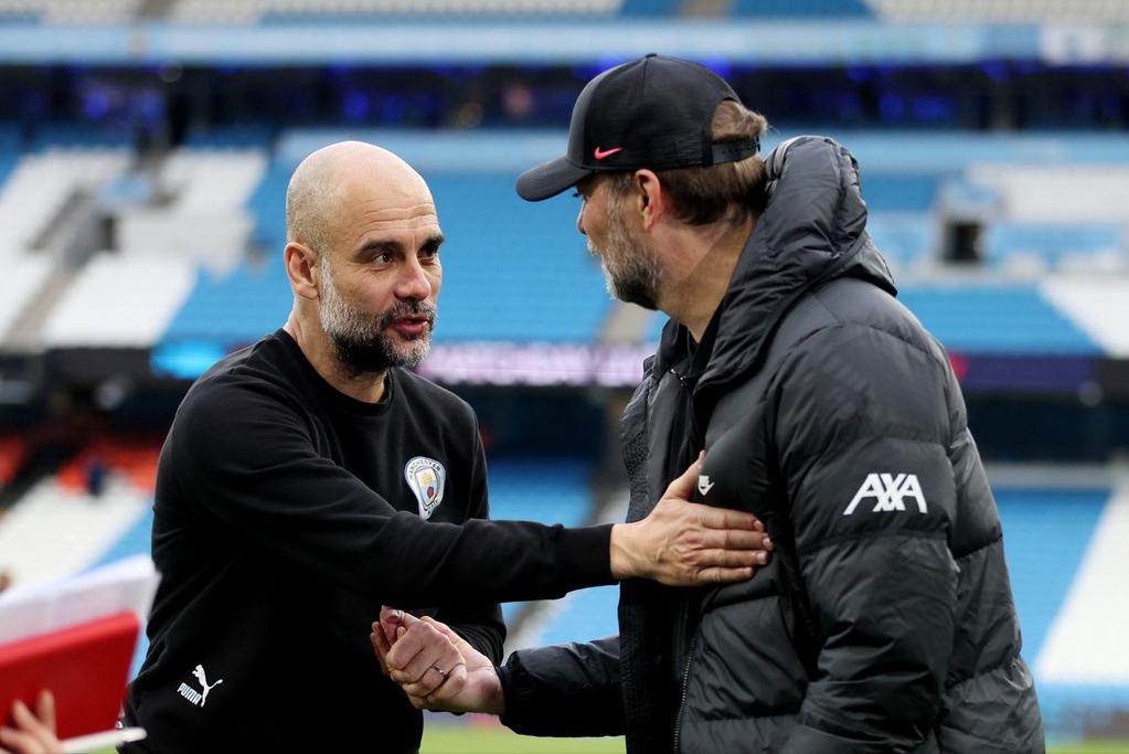 克洛普与瓜迪奥拉在欧冠对决,瓜迪奥拉克洛普欧冠数