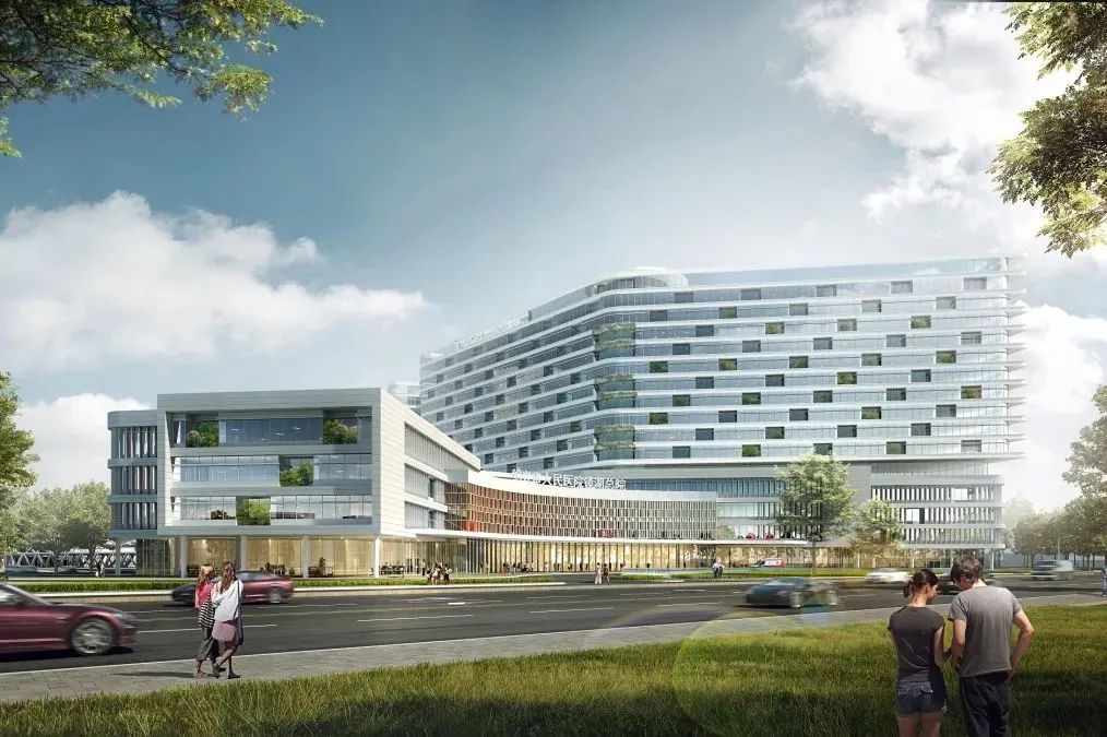 新人民医院效果图,人民医院新院效果图