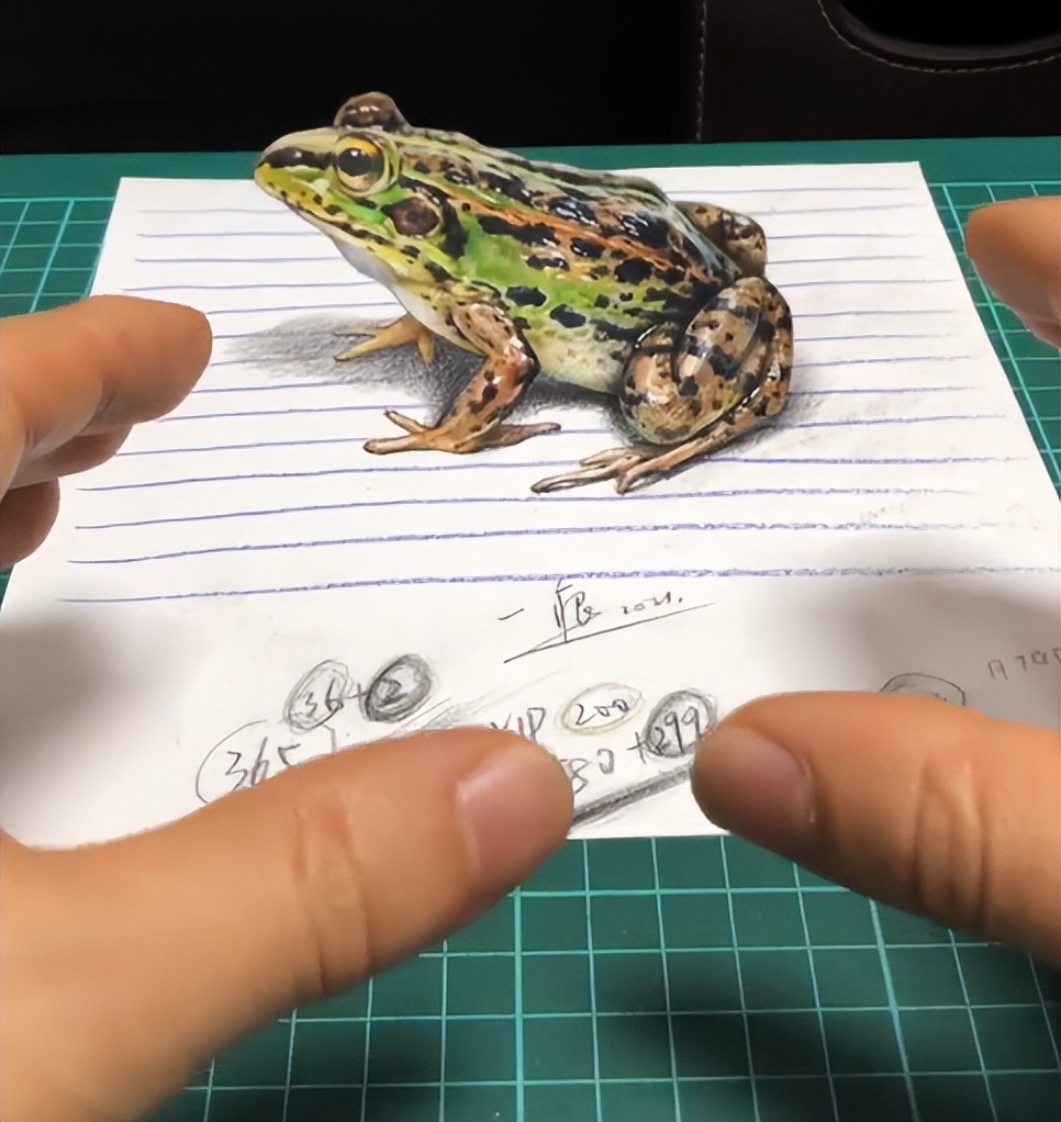 3D绘画牛人多厉害?画出真假难辨的“立体美女”,震惊500万网友