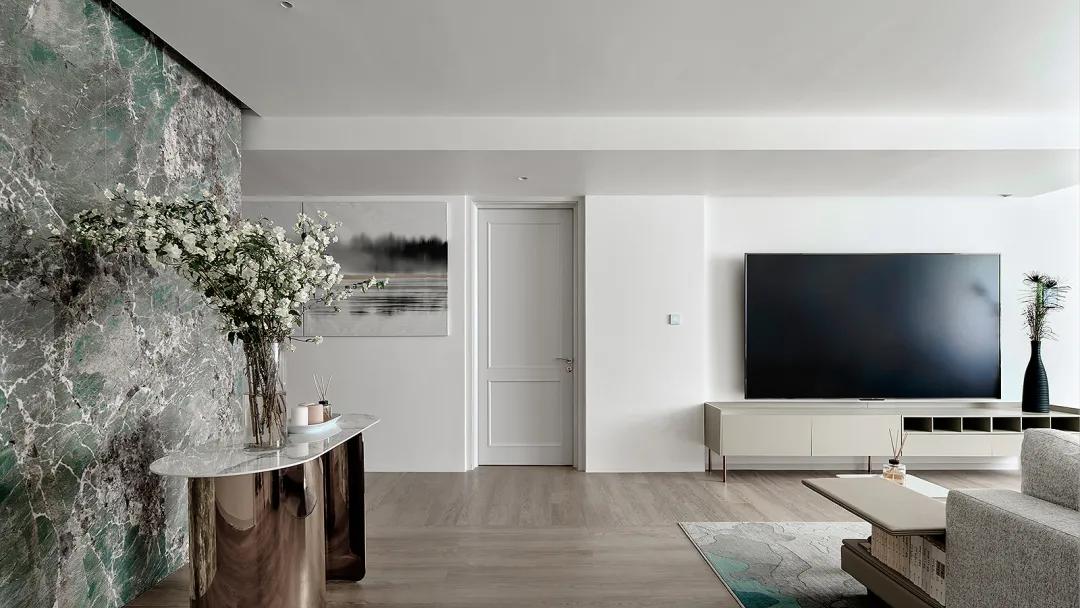 150㎡现代奢意公寓|清石设计