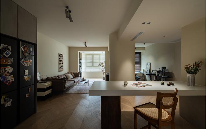 房子简装不做影视墙,新房简约装修餐桌