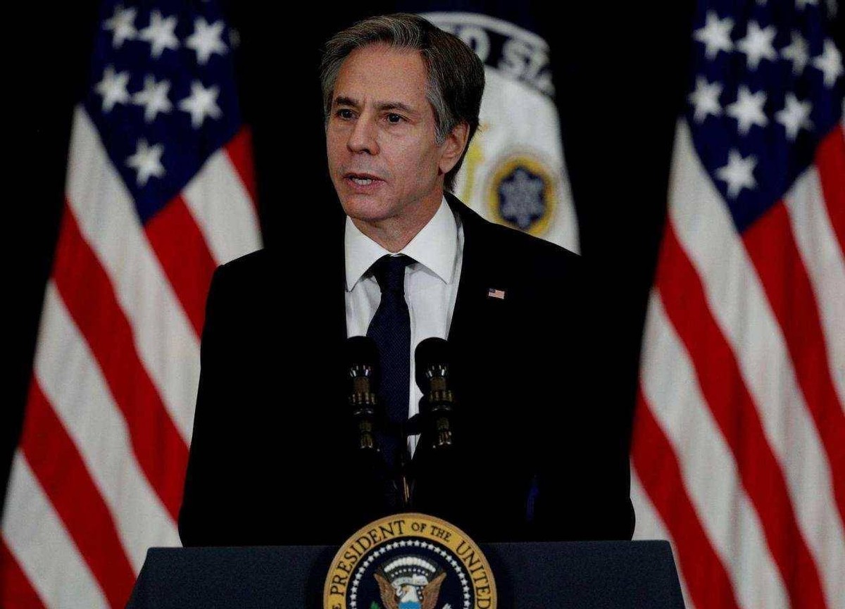 布林肯访菲律宾遭抗议,布林肯访菲遭民众抗议