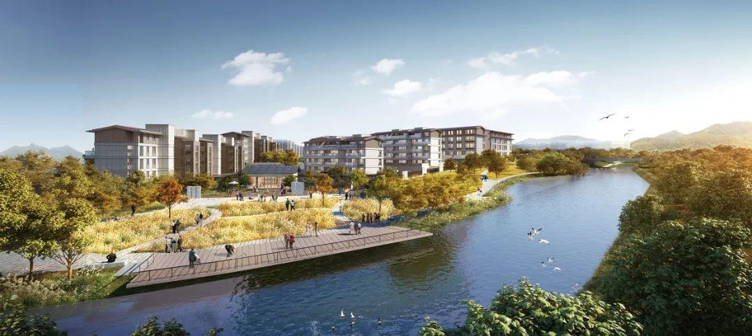 汤山温泉康养小镇最新情况,汤山温泉康养小镇会客厅项目