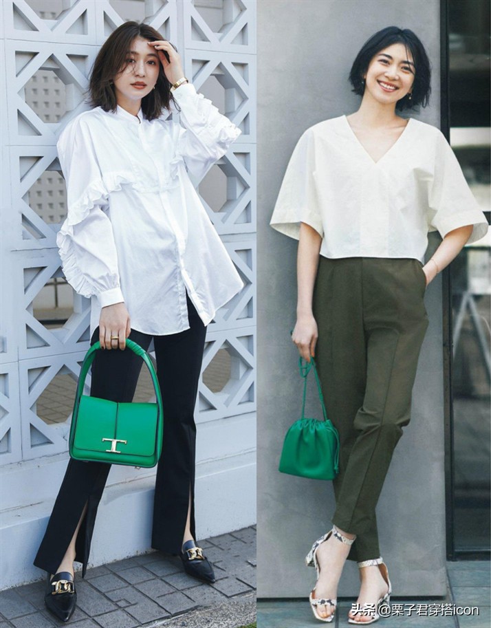 清新绿搭什么颜色好看,适合夏天的绿色系穿搭