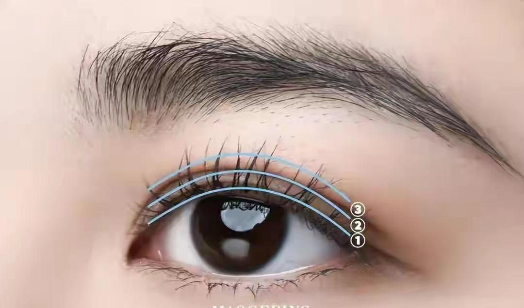 日常眼妆教程简简单单最好看,新手眼妆显脏