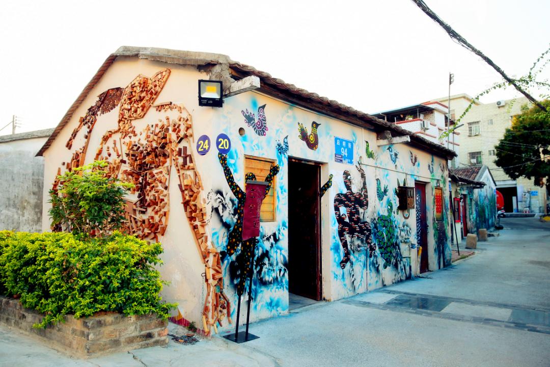 深圳美丽的古村落,网红古村落风景