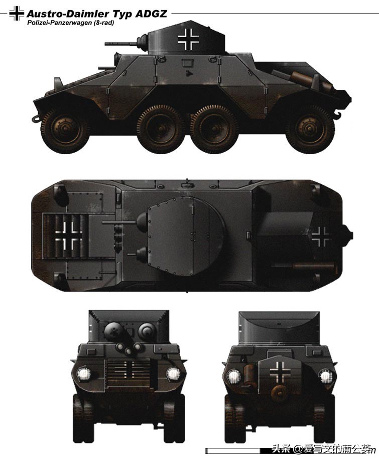 二战德军轮式装甲车及变形车辆,二战德军使用过的所有轮式装甲车