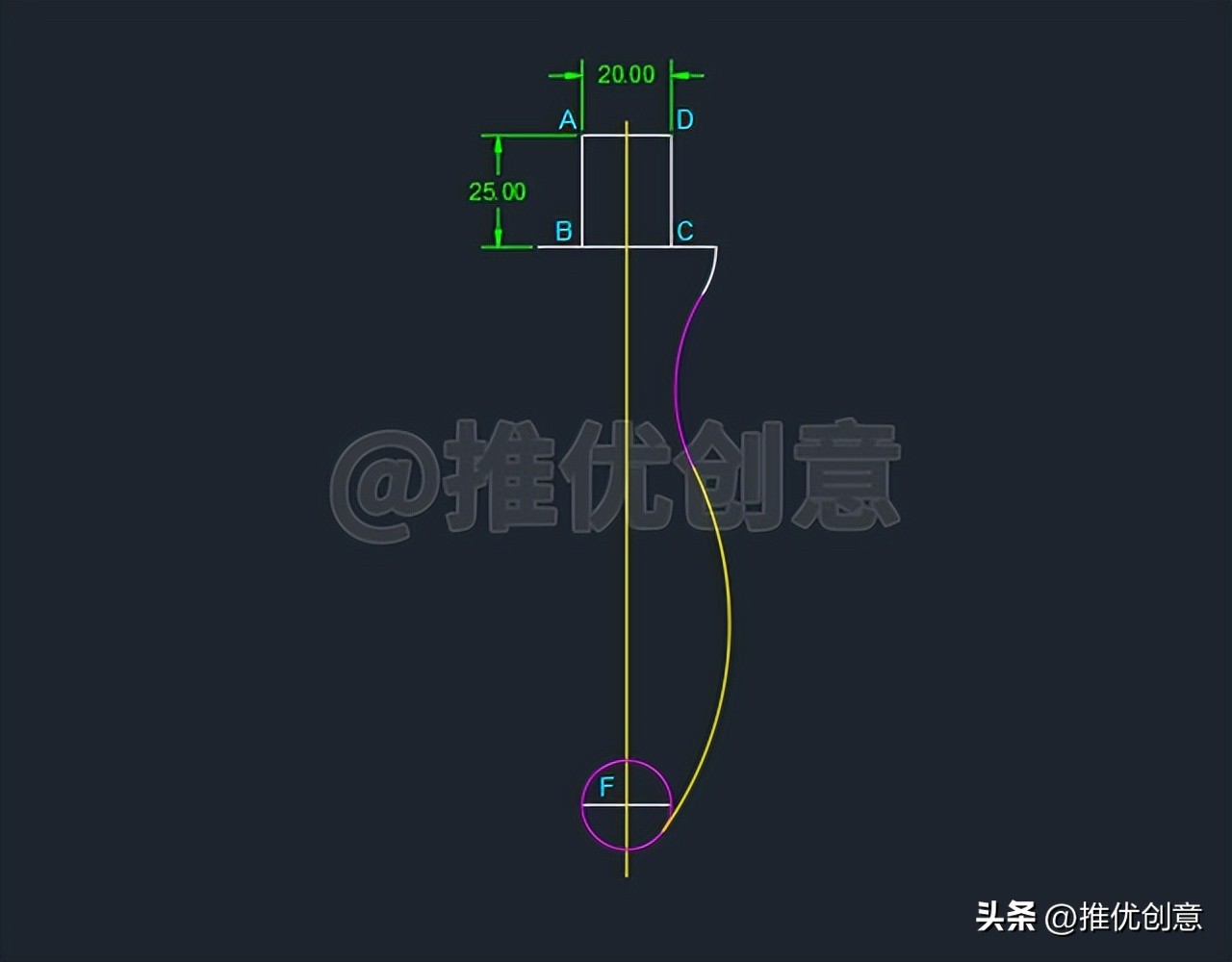 cad图形边界视频,图形怎么用cad放样