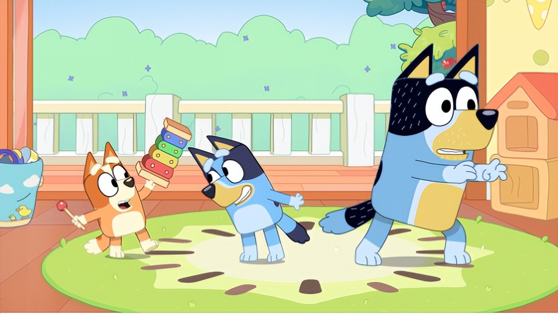 英语启蒙早教0-6岁动画片小红帽,布鲁伊儿童动画3-6岁英语