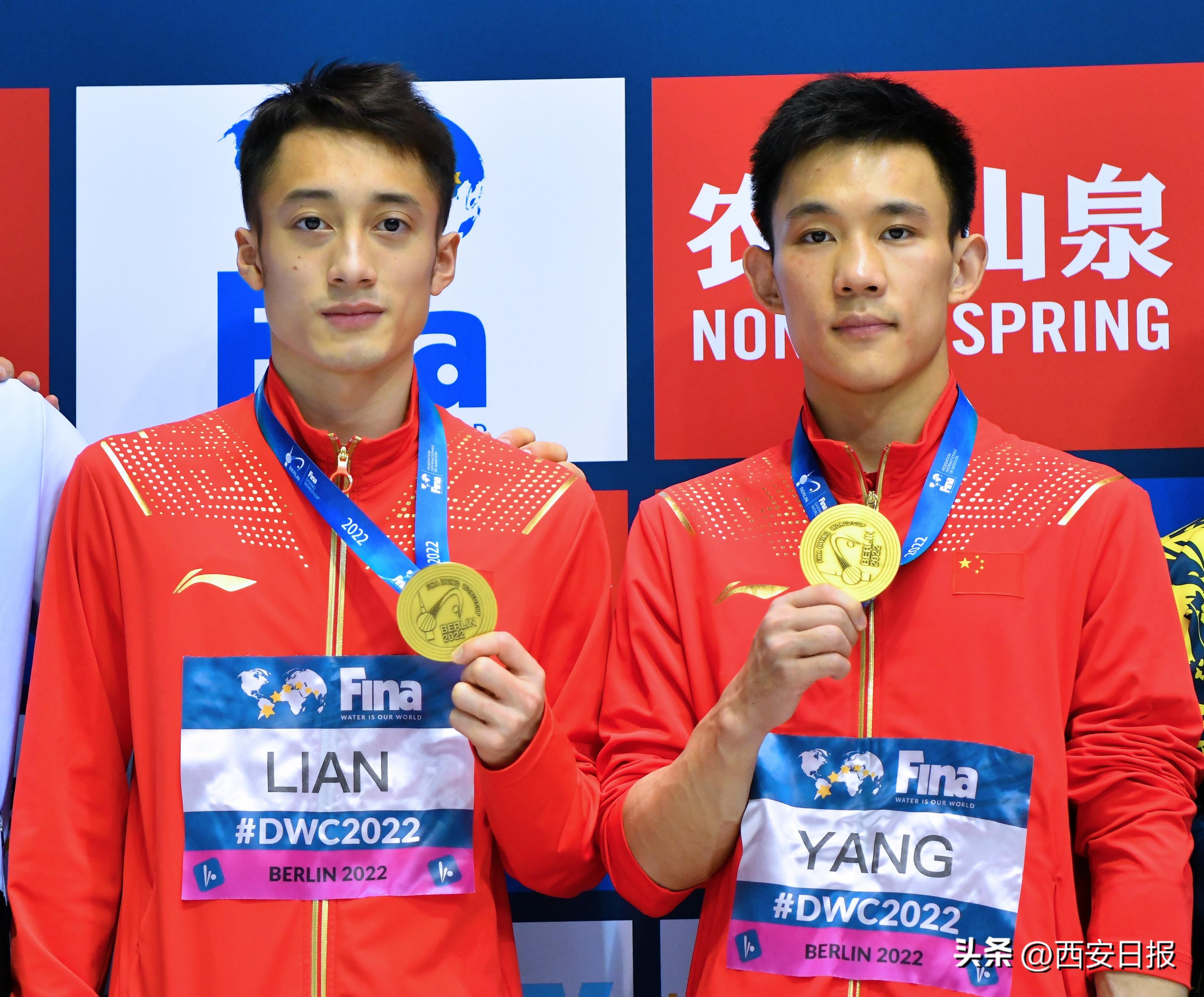 跳水世界杯杨昊男子10米台夺冠,陕西跳水运动员杨昊