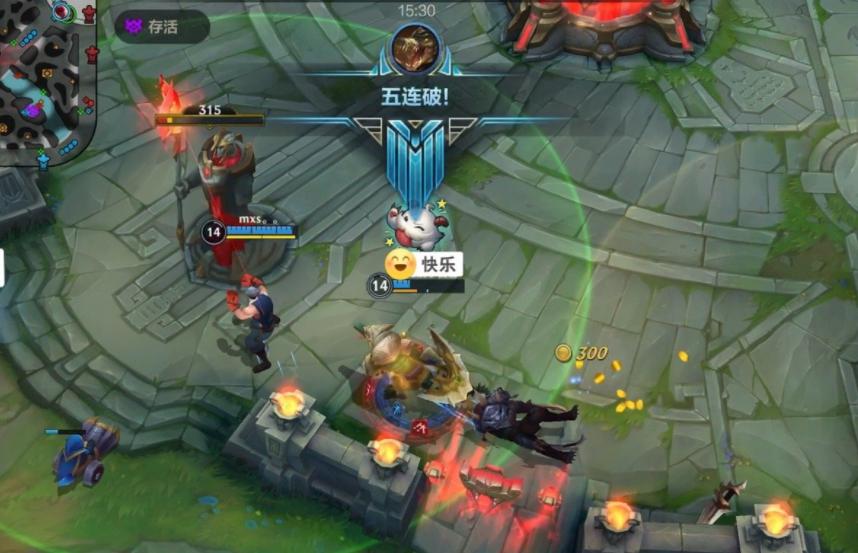 lol手游国服诺手对线皇子细节,lol手游诺手高端操作