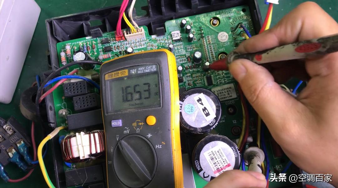 380v3匹柜式空调维修视频,变频空调无图纸电路板维修