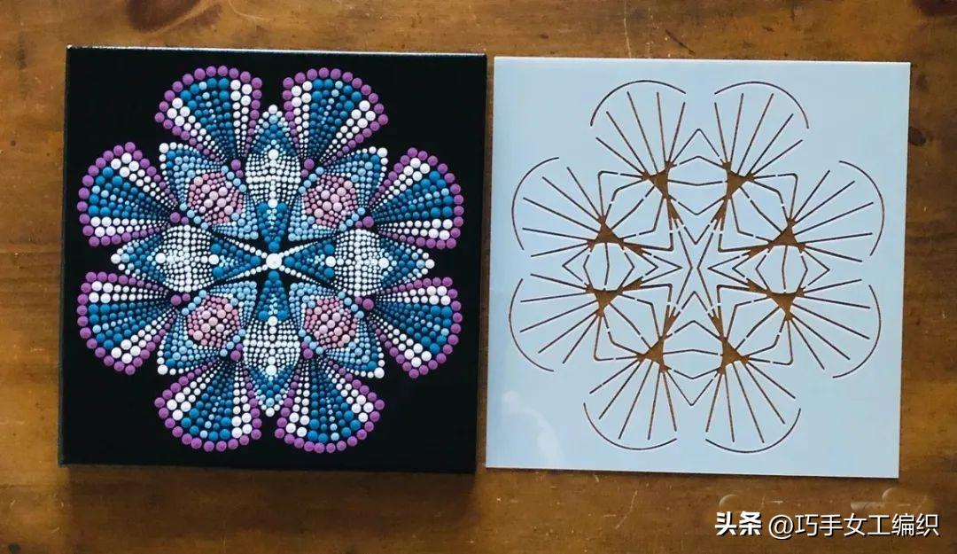 她用粗细不同的铅笔，棉签，牙签，筷子…竟把家里的旧物翻了个新