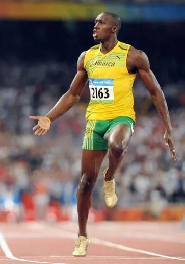 尤塞恩博尔特4x100米接力纪录,尤塞恩博尔特08年奥运会200米