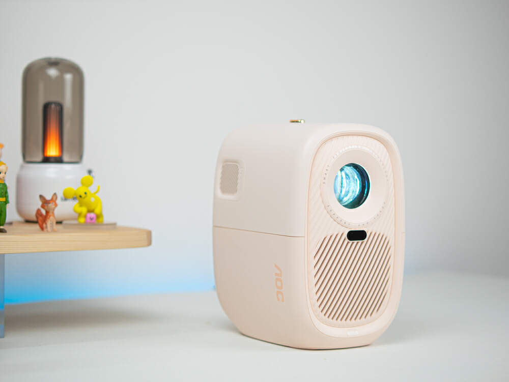 aoc智能投影仪a1max真实亮度测评,aoca1真实亮度